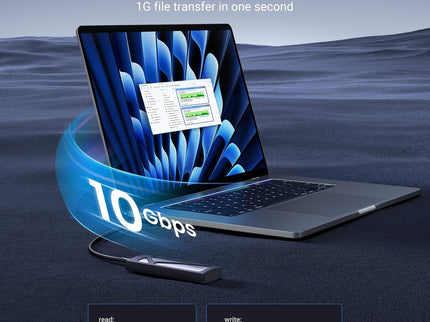 UGREEN SSD Enclosure, Tool-Free USB C External