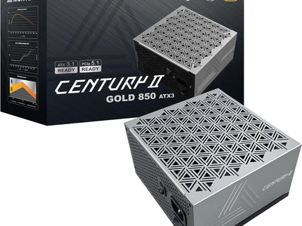 MONTECH Century II - 850W High-End ATX Gaming Power Supply