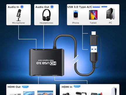 ByteWave USB 3.0 HDMI Capture Card