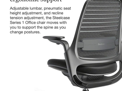 Steelcase Series 1 Office Chair with Ergonomic Design