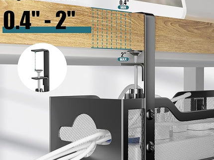 Under-Desk Cable Management Tray