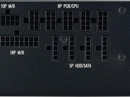 Cooler Master MWE Gold 850 V2 Full Modular, 850W, 80+ Gold Efficiency, 2 EPS Connectors, 120mm HDB Fan, Semi-fanless Operation, 5 Year Warranty