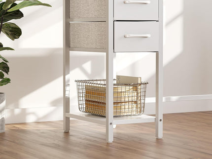 CubiCubi Computer Desk with 2 Drawers