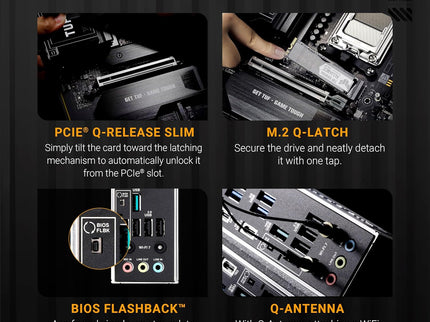 TUF Gaming X870E-PLUS WIFI7 AMD X870E ATX Motherboard