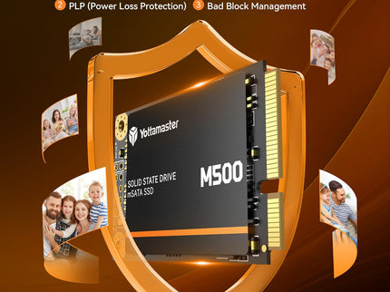 Yottamaster M500 1TB mSATA SSD SATA III 6Gb/s