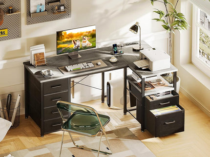 Coleshome L-Shaped Desk