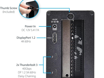 StarTech.com Thunderbolt 3 PCIe Expansion Chassis
