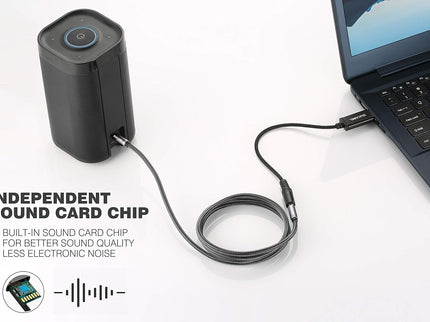 DUKABEL USB Headphone Adapter