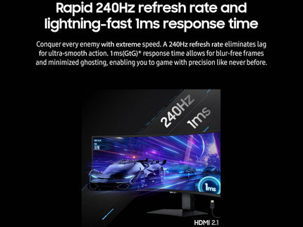 Samsung Odyssey G9 G95C 49" Curved Gaming Monitor