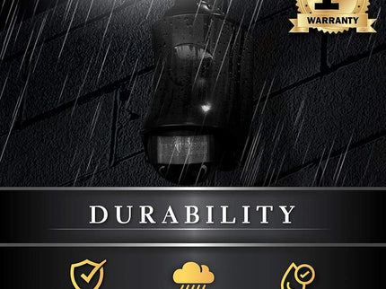 9-LED Solar Motion Sensor Security Light