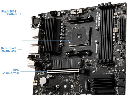 MSI B550M PRO-VDH WiFi ProSeries Motherboard