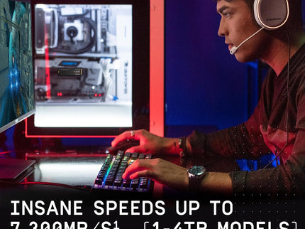 WD_BLACK 2TB SN850X NVMe Internal Gaming SSD Solid State Drive - Gen4 PCIe, M.2 2280, Up to 7,300 MB/s - WDS200T2X0E