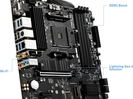 MSI B550M PRO-VDH WiFi ProSeries Motherboard