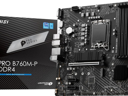 MSI PRO B760M-P DDR4 ProSeries Motherboard