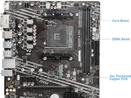 MSI A520M-A PRO V1 Gaming Motherboard