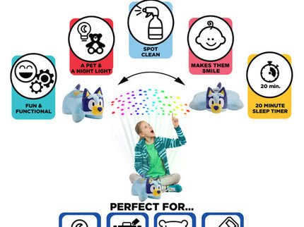 BBC Bluey Plush Sleeptime Lite