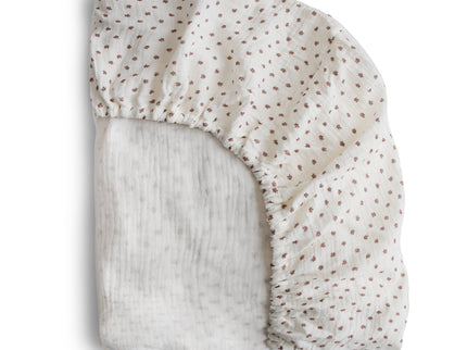 Mushie Extra Soft Muslin Crib Sheet