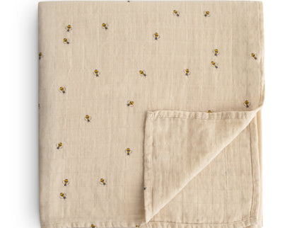 MS-245, Organic Cotton Muslin Swaddle Blanket
