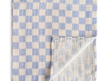 Mushie Organic Cotton Muslin Swaddle Blanket