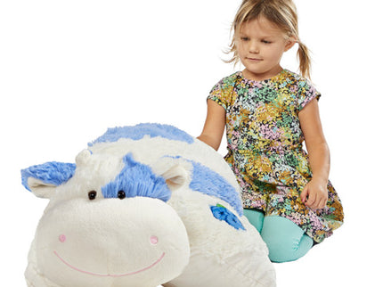 Original Sweet Scented Blueberry Cow Jumbo 30" Plush Pillow Pet
