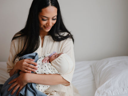 Mushie Organic Cotton Muslin Swaddle Blanket