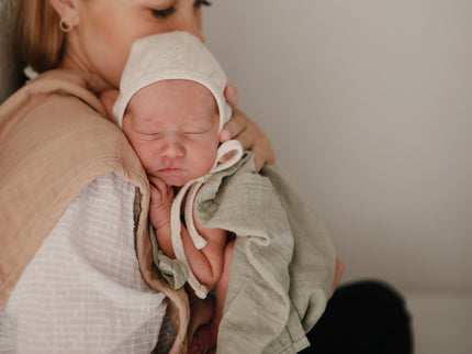 MBC-202, Organic Cotton Muslin Burp Cloth 2-Pack