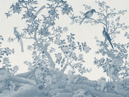 Yulan Gardens Tonal Blue