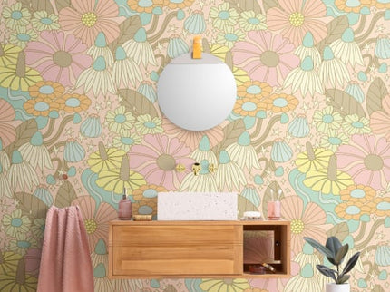 Cosmic Floral Pastel