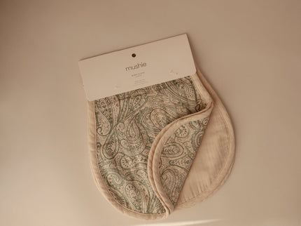 MBC-207, Organic Cotton Muslin Burp Cloth 2-Pack