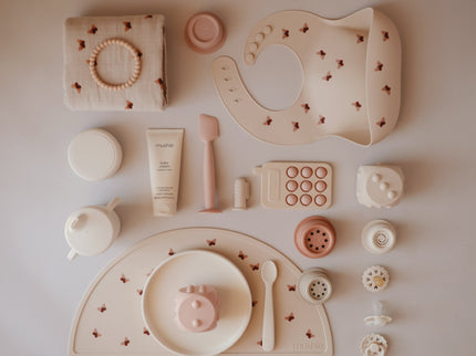 Mushie Organic Cotton Muslin Swaddle Blanket