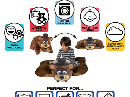 FNAF Freddy Fazbear Jumbo 30" Plush Pillow Pet