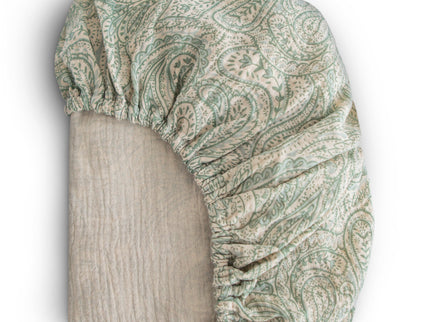 Mushie Extra Soft Muslin Crib Sheet