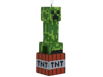 Hallmark Minecraft TNT Creeper Christmas Ornament