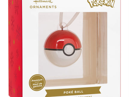 Hallmark Pokemon Poke Ball Metal Christmas Ornament