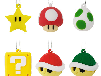 Hallmark Super Mario PVC Figural Mini Ornament Set