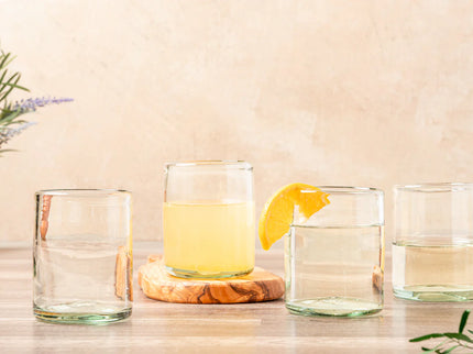 Handblown Glasses - Clear