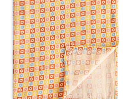 Mushie Organic Cotton Muslin Swaddle Blanket