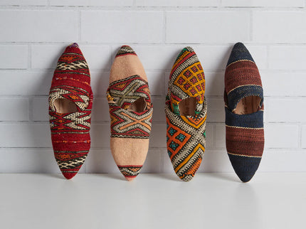 Moroccan Kilim Slippers