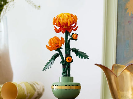 LEGO Botanicals Chrysanthemum Building Set for Home Decor 10368