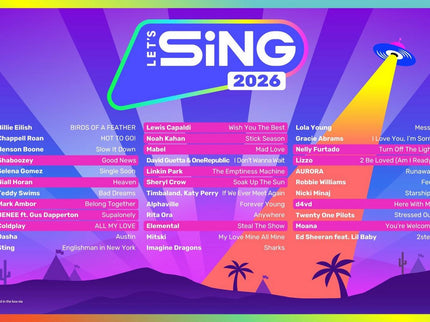 Let's Sing 2026 with 2 Mics - PlayStation 5