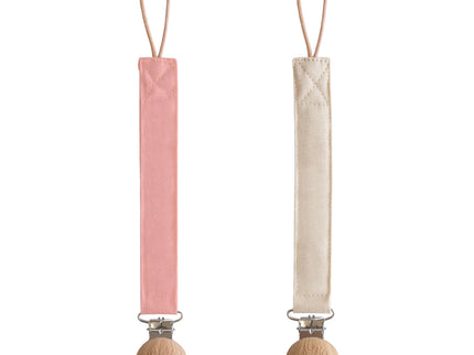LPC-104, Linen Pacifier Clip 2-Pack