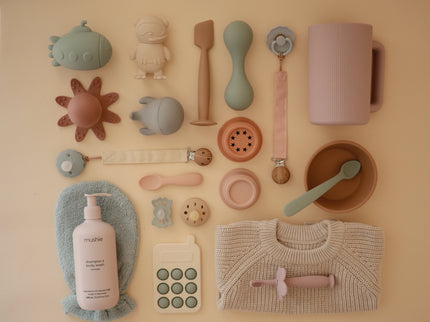 LPC-102, Linen Pacifier Clip 2-Pack