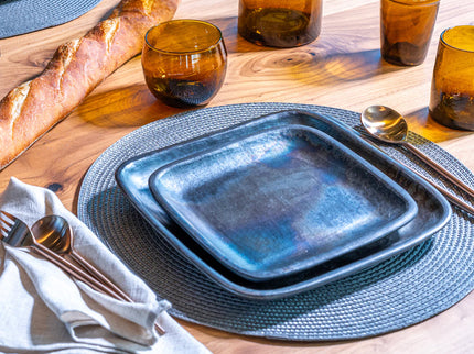 Longpi Pottery Dinner Plate - Large