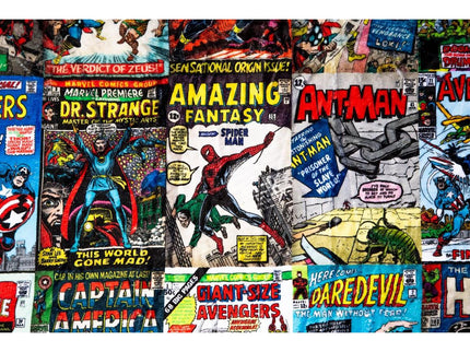 Marvel Comics Oversized Fleece Sherpa 54 x 72-in Throw Blanket