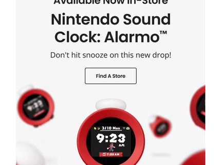 Nintendo Sound Clock: Alarmo