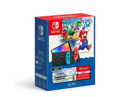 Nintendo Switch - OLED Model and Super Mario Bros. Wonder Bundle