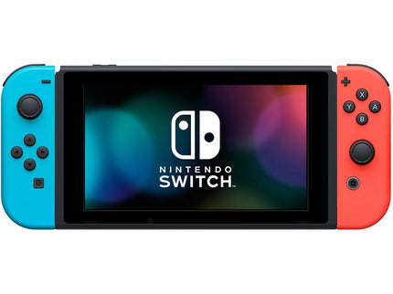 Nintendo Switch with Neon Blue/Neon Red Joy-Con Controller