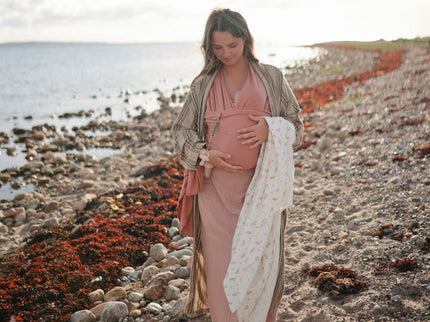 Mushie Silicone Pacifier Clip | Eva