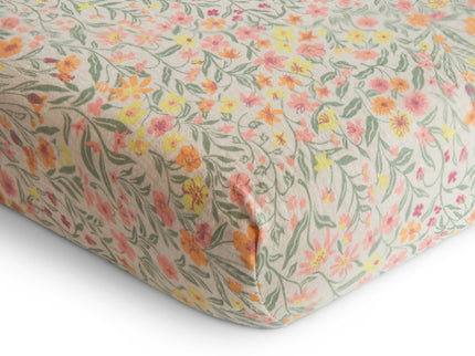 MCS-359, Mushie Extra Soft Muslin Crib Sheet