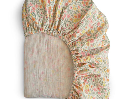 MCS-359, Mushie Extra Soft Muslin Crib Sheet